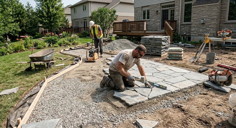 Pavers Hardscaping in Boston, MA