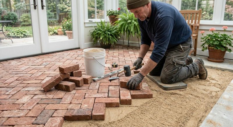 Brick Walkway Installation in Norwalk, CT