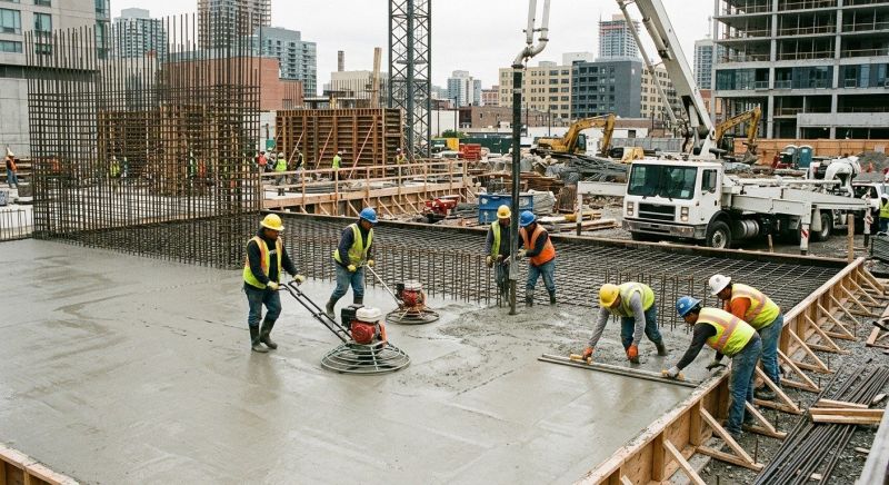 Commercial Slab Construction in Bellingham, WA