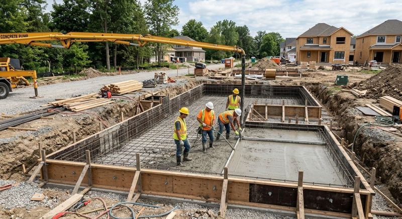 Foundation Construction in Fort Worth, TX